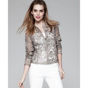 INC International Concepts  Lace Jacket  M
